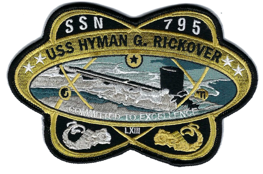 USS RICKOVER SSN 795 Patch collection thumbnail