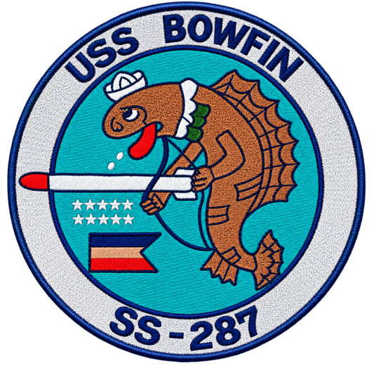 USS BOWFIN SS 287 PATCH