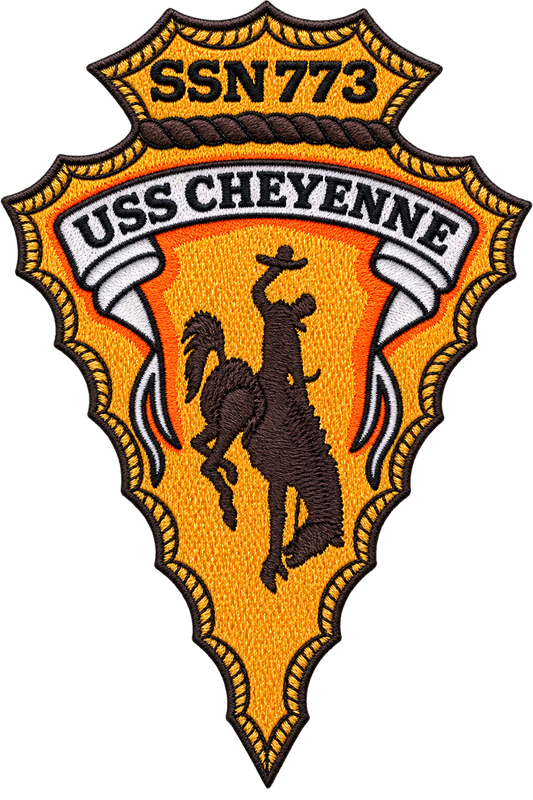 USS CHEYENNE SSN 773 PATCH