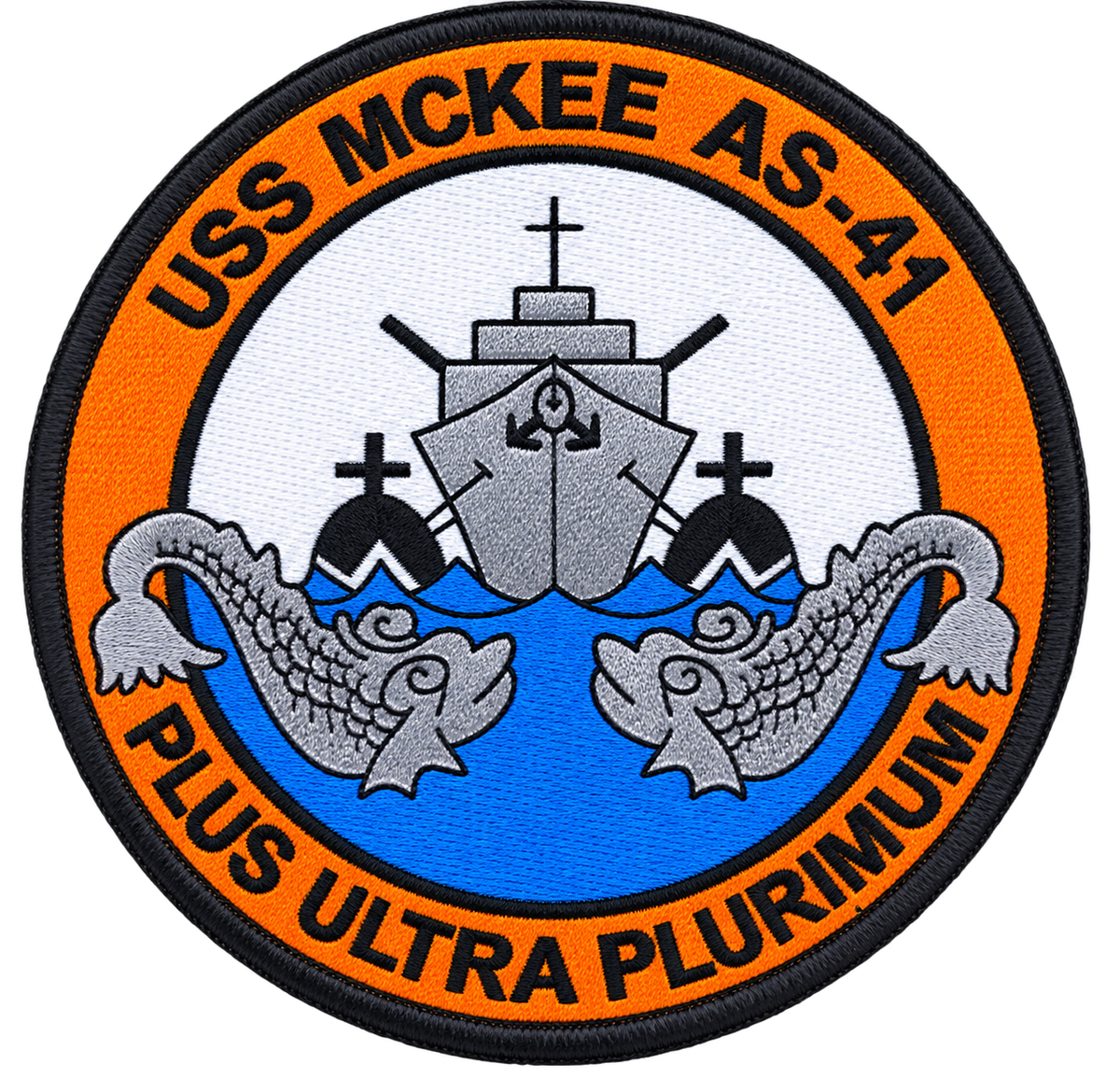 USS McKee AS 41 Patch