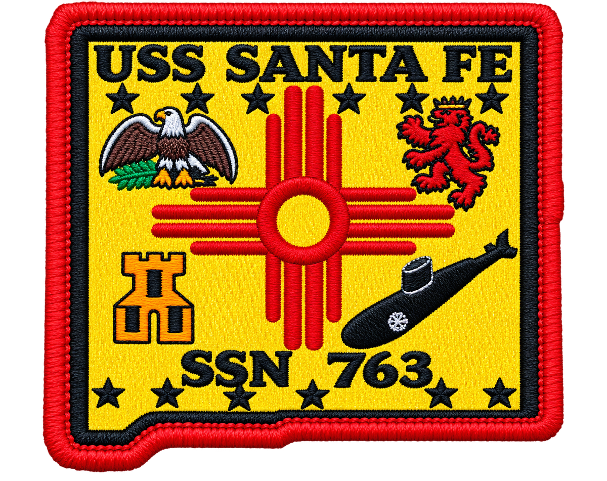 USS SANTA FE SSN 763 PATCH