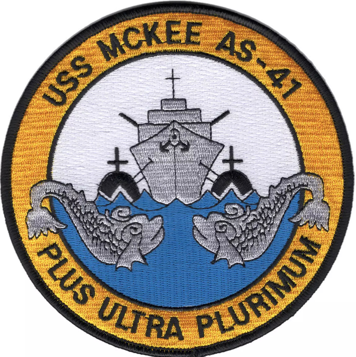 USS McKee AS 41 Patch – SUBVEST.com