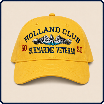 Holland Club Submarine Veteran ballcap